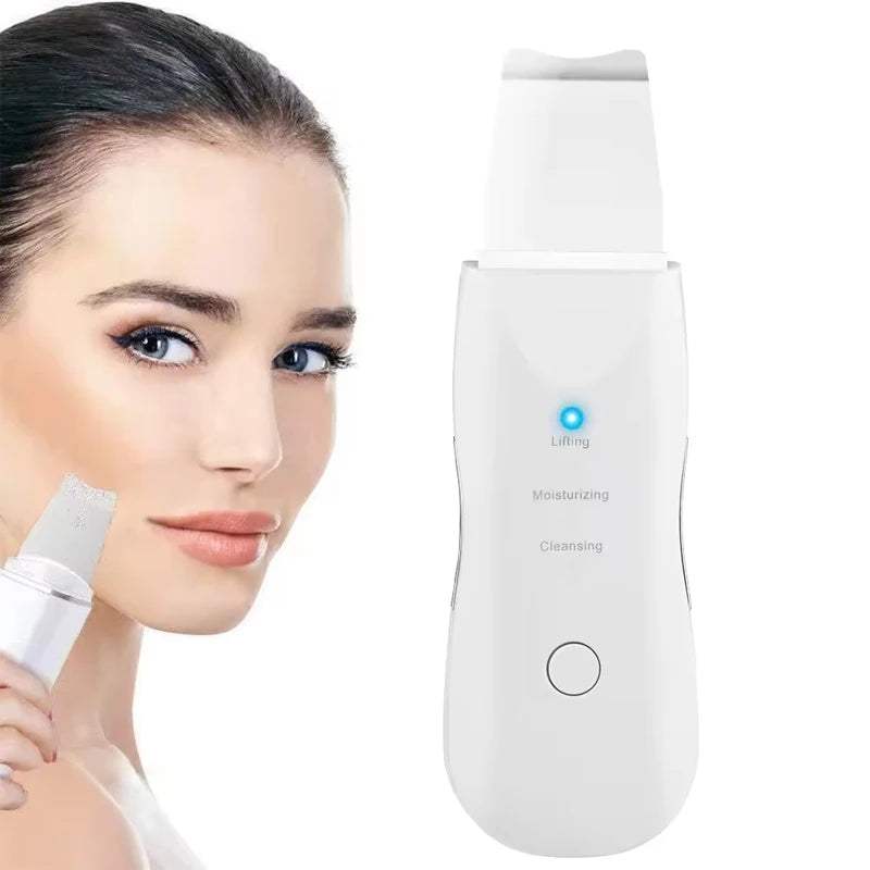 Ultrasonic Skin Scrubber Facial Pore Cleaner Blackhead Remover Device - 2