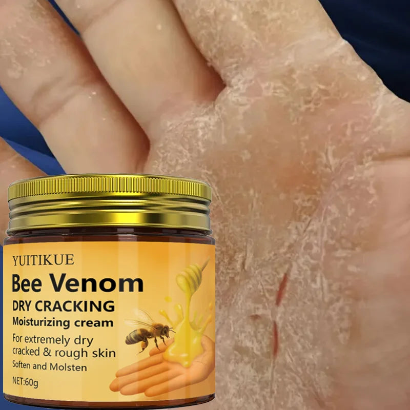 YUITIKUE Bee Venom Moisturizing Cream for Dry Cracked Skin 60g - 1