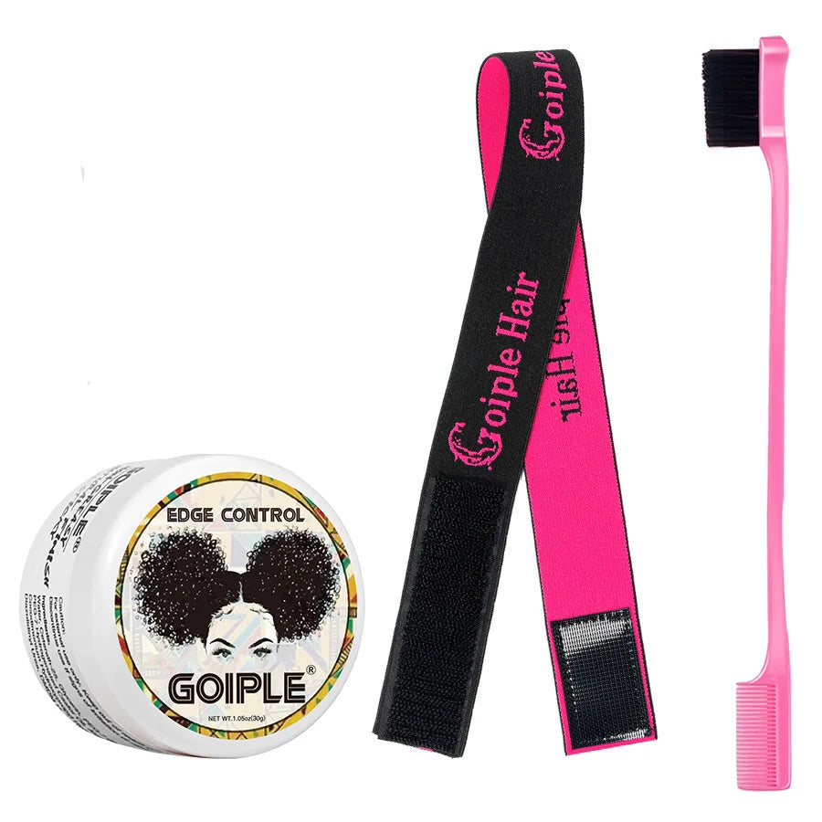 Goiple Edge Control Hair Styling Cream and Edge Laying Tool Kit - 17