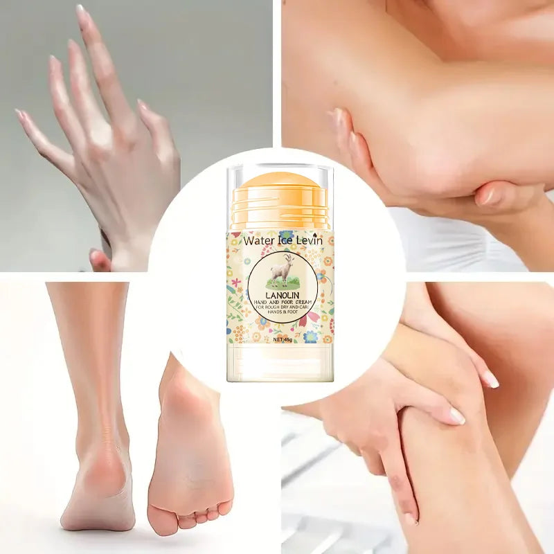 Lanolin Hand and Foot Moisturizing Cream Stick Daily Repair Balm