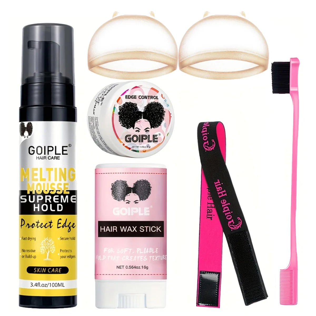 Wig Lace Melting Mousse Invisible Hold and Edge Protector Spray