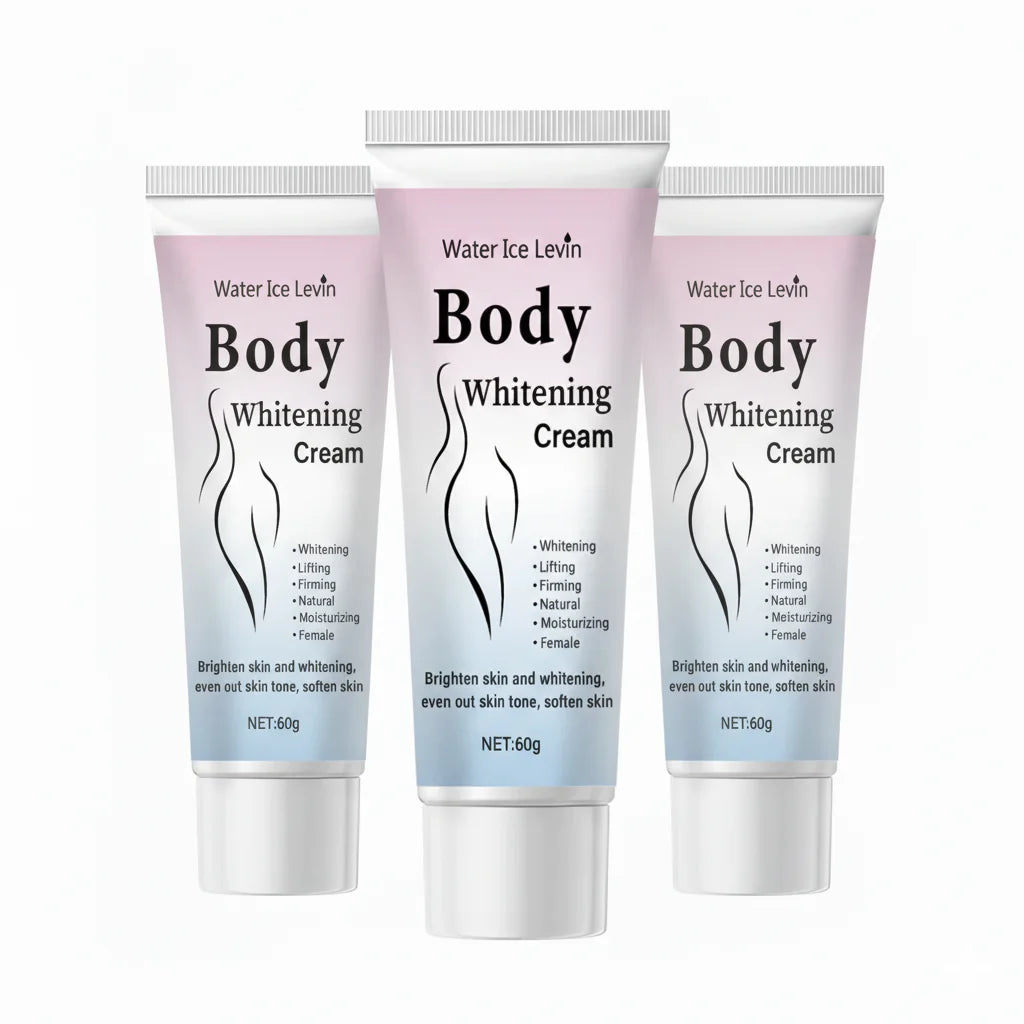 Water Ice Levin Body Whitening Cream Brightening Moisturizer 120g Pack