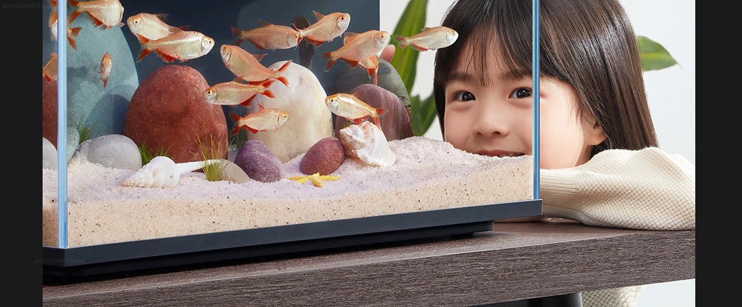 Mijia Smart Fish Tank MYG100 App Controlled Aquarium with Auto Feeder