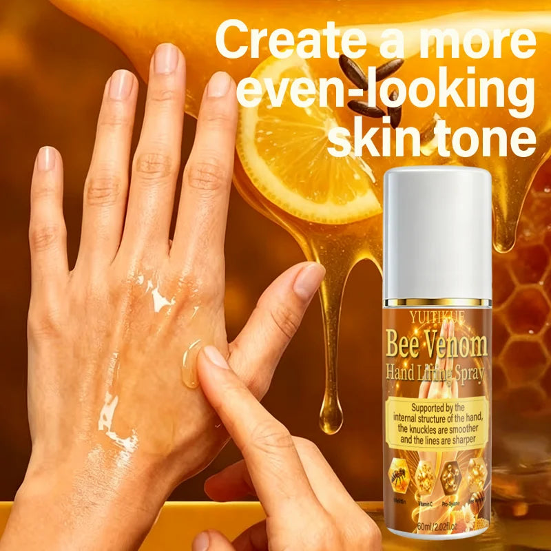 YUITIKUE Bee Venom Hand Lifting Spray Moisturizing Anti Aging Serum - 10