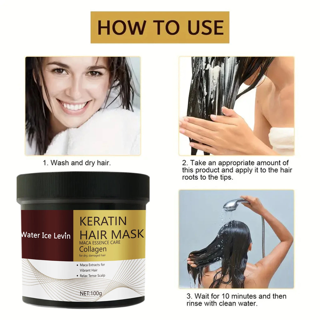 Purple Hair Mask for Blonde Hair Toner and Deep Conditioning Treatment