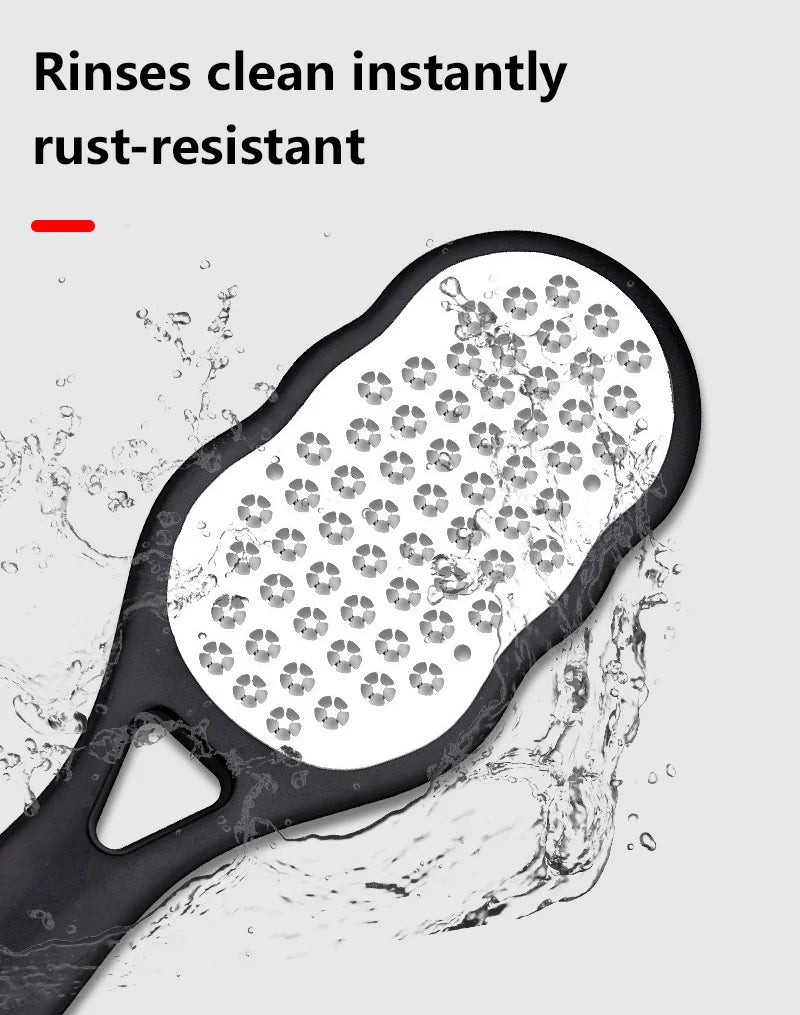 Professional Stainless Steel Foot File for Callus and Dead Skin Removal