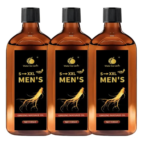 Water Ice Levin Men Ginseng Massage Oil Firming and Hydrating Body Cream - 8