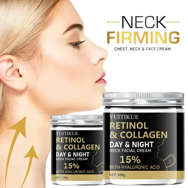 YUITIKUE Retinol Collagen Neck Cream 100g Firming Anti Aging Moisturizer
