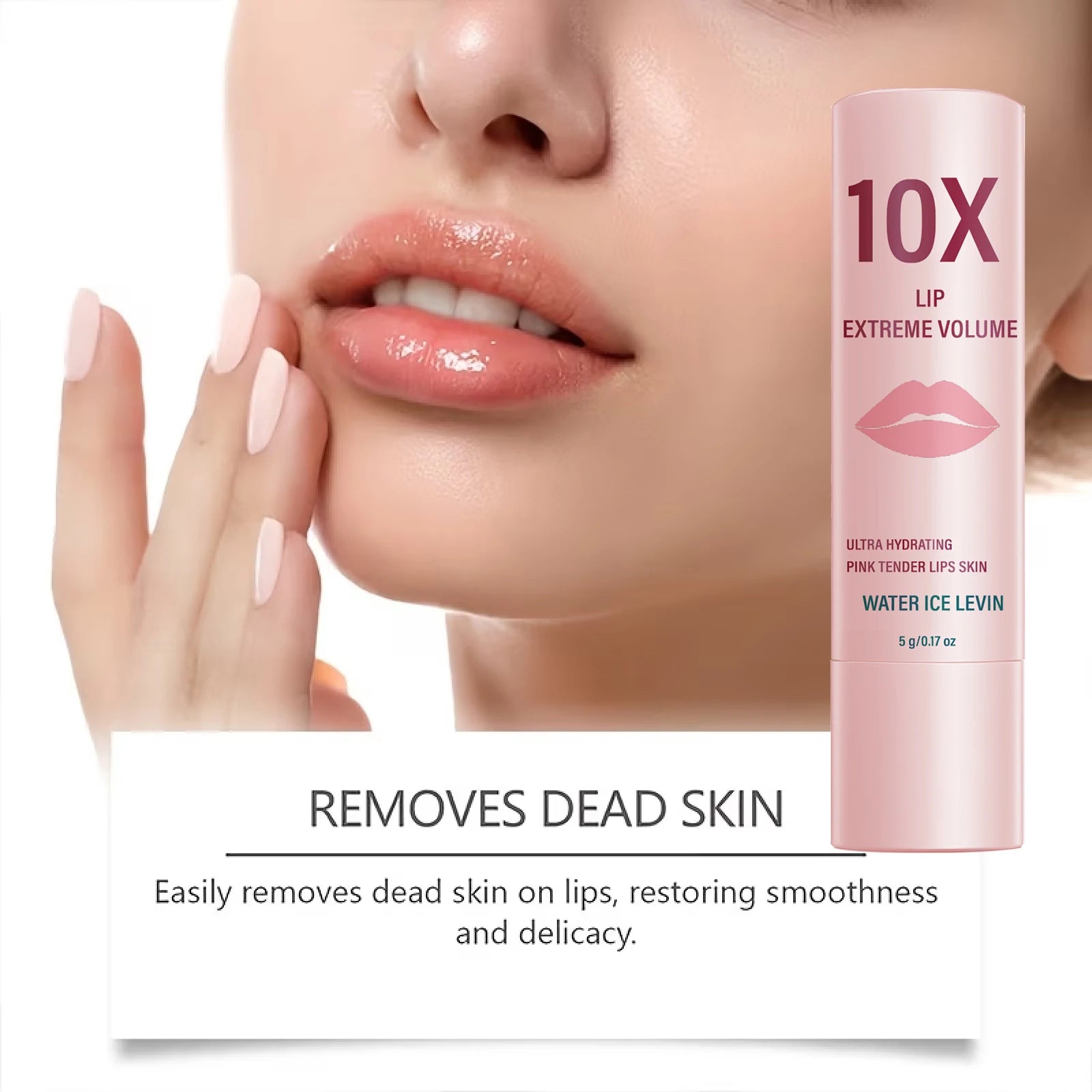Water Ice Levin 10X Lip Plumper Gloss Ultra Hydrating Volumizer - 4