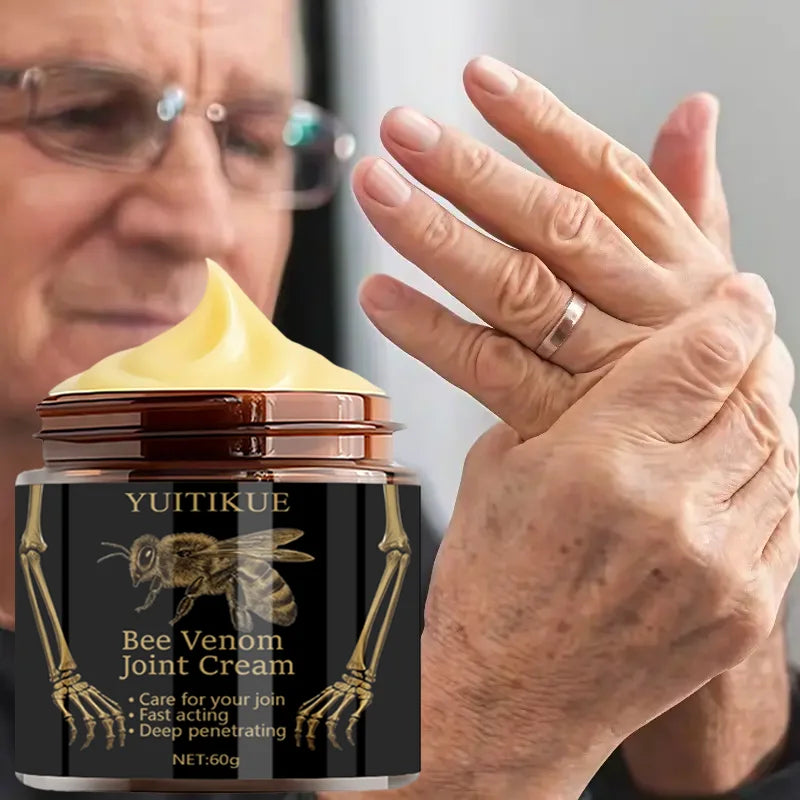 YUITIKUE Bee Venom Joint Care Cream Fast Acting Muscle Support 60g - 2