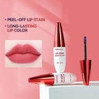 Waterproof Peel-Off Lip Stain Tattoo Tint