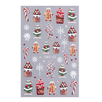 3D Christmas Cartoon Nail Art Stickers