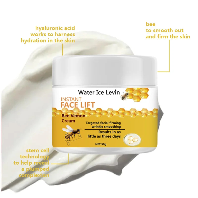 Water Ice Levin Bee Venom Anti Aging Face Cream Firming Moisturizer