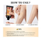 Waterproof Leg Foundation and Body Concealer