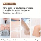 Handmade Sandalwood Soap Deep Cleansing Moisturizing Skin Brightening Bar