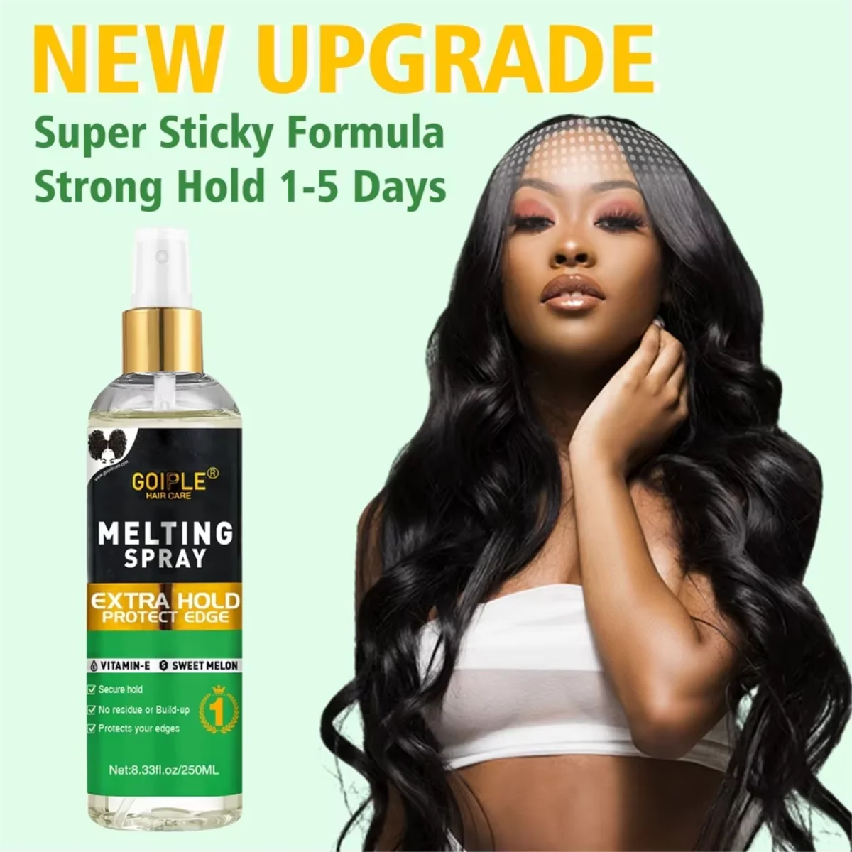 Goiple Lace Melting Spray Wig Adhesive and Edge Control Set