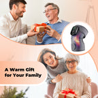 Cordless Heated Knee Massager with Vibration Therapy