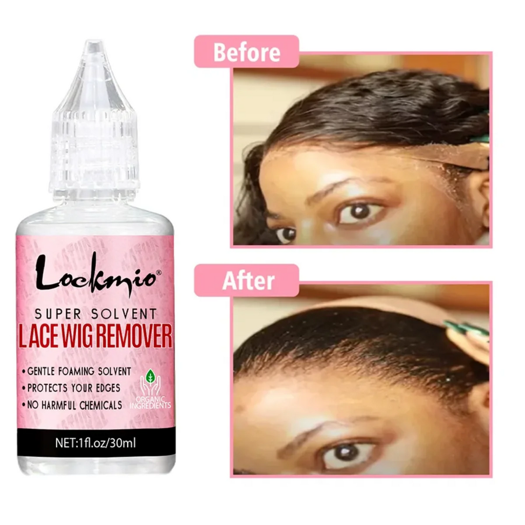 Lace Wig Glue Adhesive and Remover Set with Dual Ended Applicator
