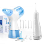 Portable Oral Irrigator and Nasal Rinse Cleaning Kit