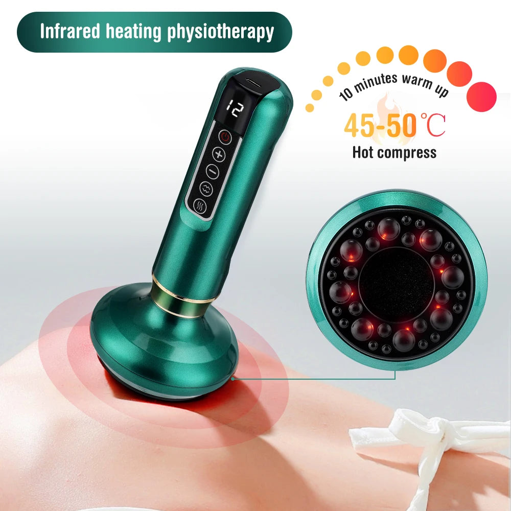 Electric Cupping and Gua Sha Massage Device