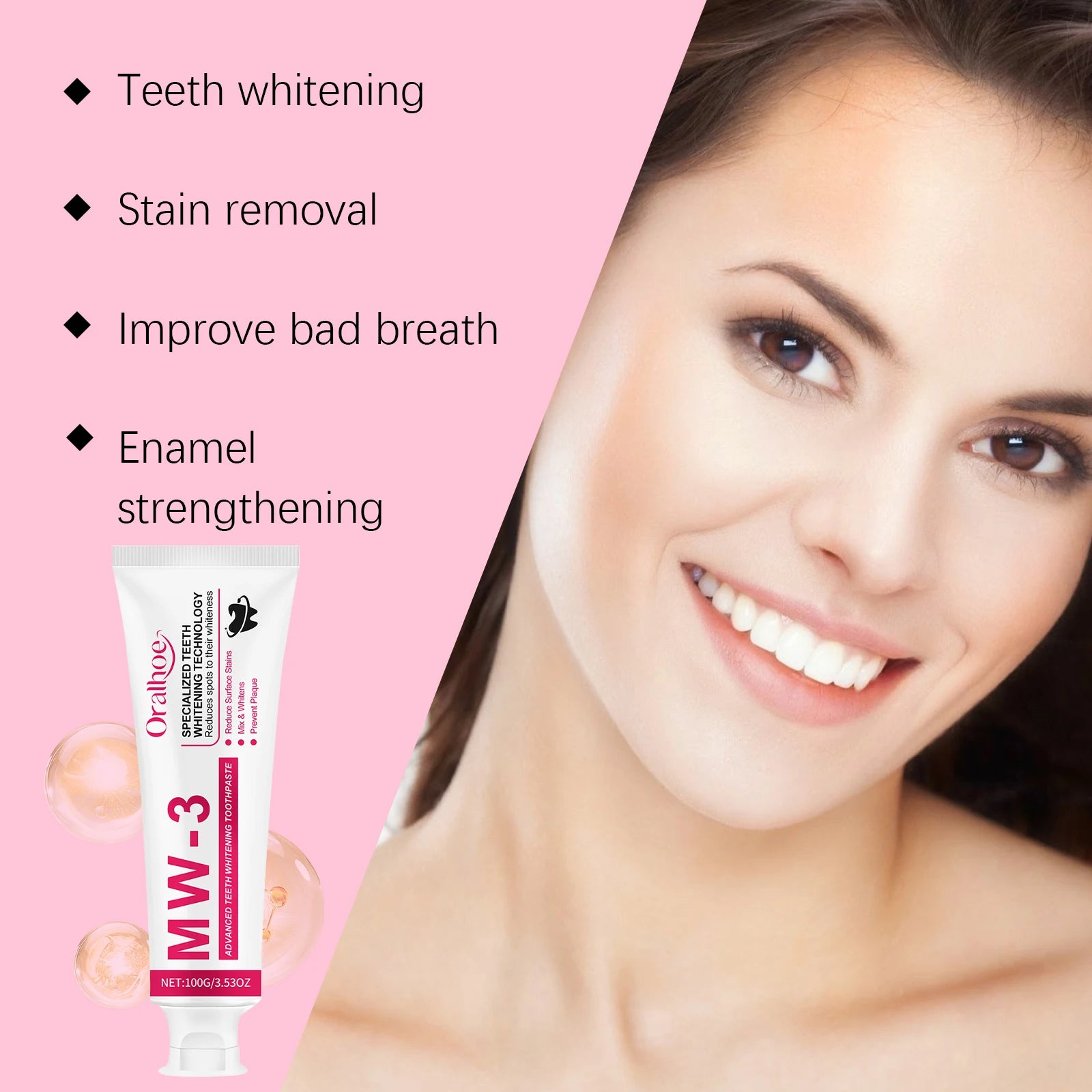 Stain Removal Whitening Toothpaste for Brighter Smiles - 11
