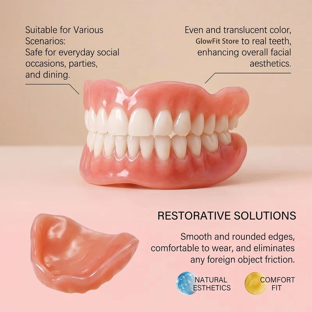 Cosmetic Smile Veneers for Upper and Lower Teeth