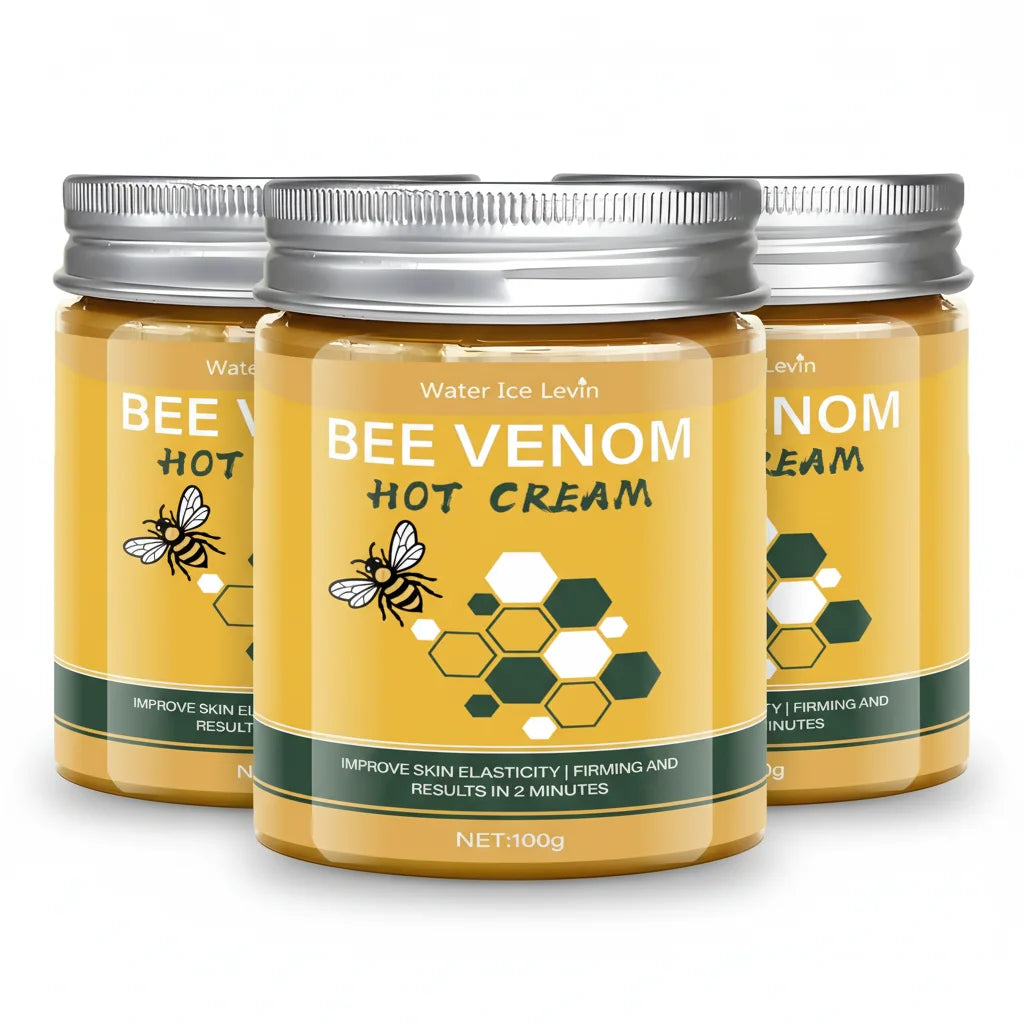 Bee Venom Hot Cream Firming Body Lotion Anti Aging Skin Tightening 300g - 8