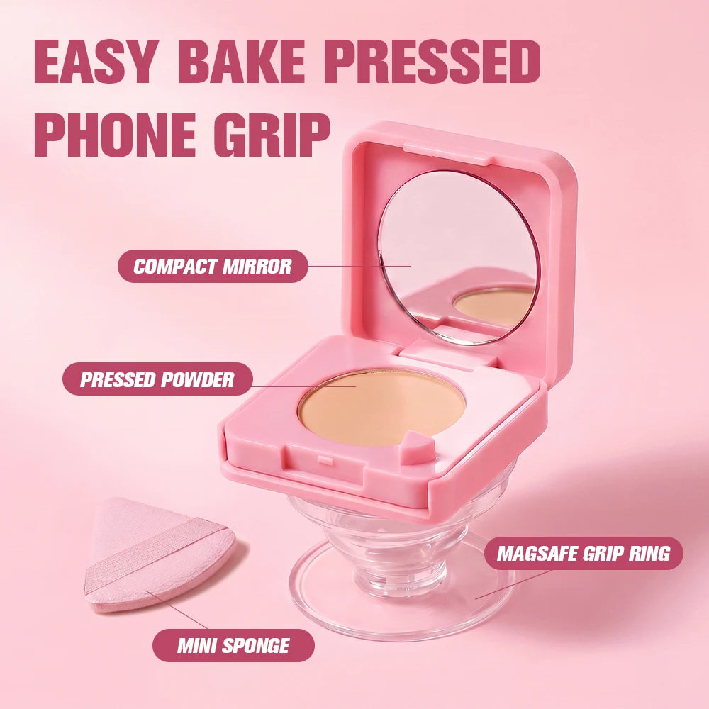 Matte Foundation Stick and Setting Powder Makeup Set - 21