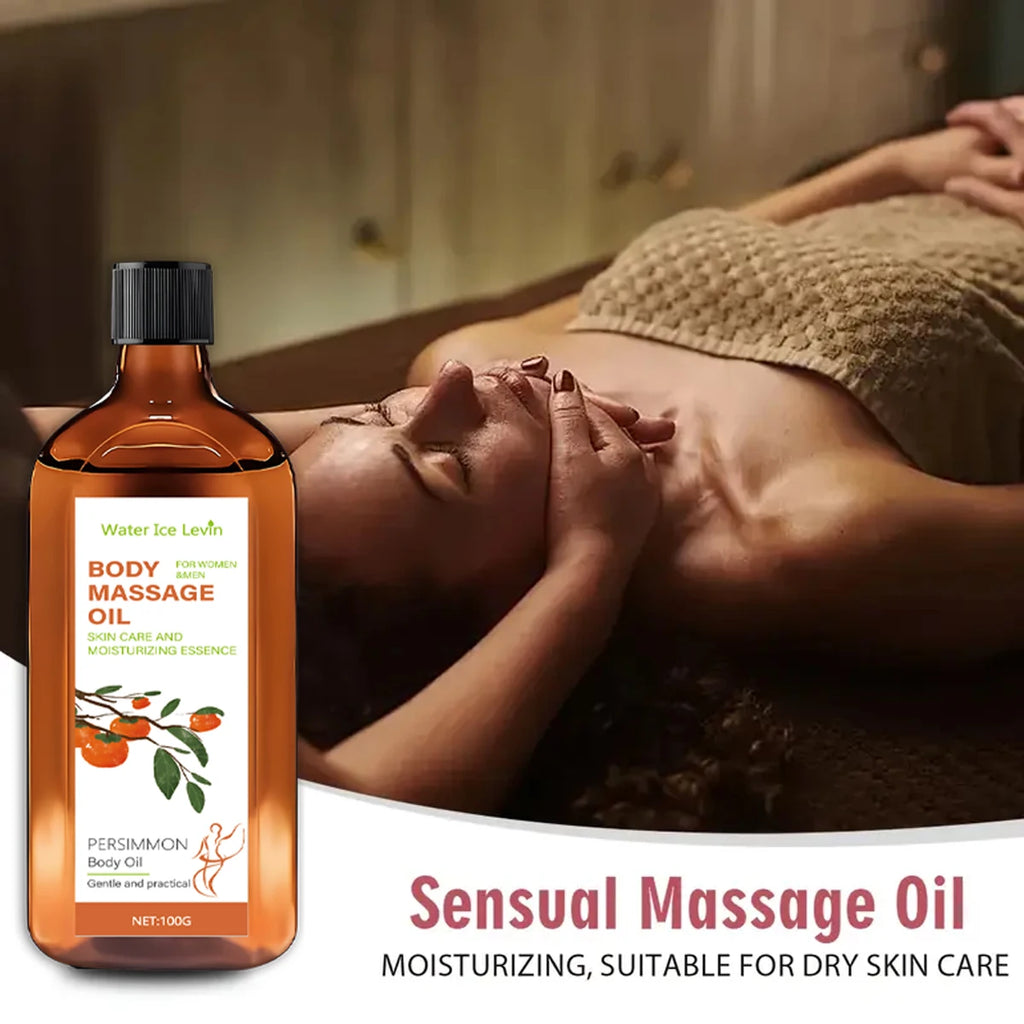 Water Ice Levin Body Massage Oil Moisturizing Skin Care Duo 200g