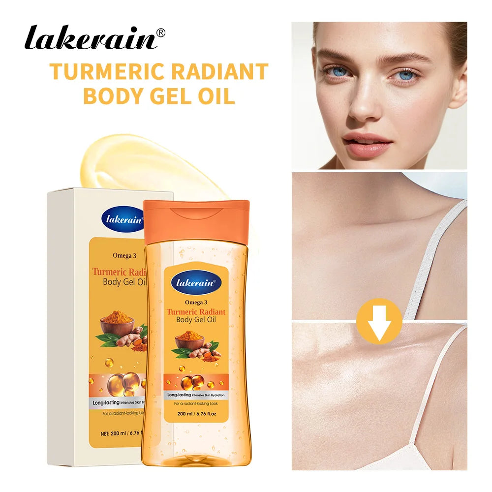 Radiant Body Gel Oil for Nourishing and Moisturizing Skin - 3