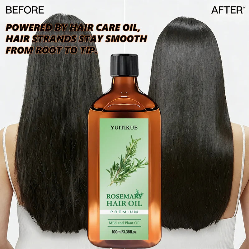Rosemary Hair Oil 100ml Plant Based Nourishing Scalp Conditioner