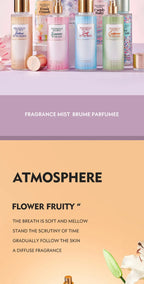 Floral Fruit Fragrance Mist Women Body Spray Vanilla Scent 250ml