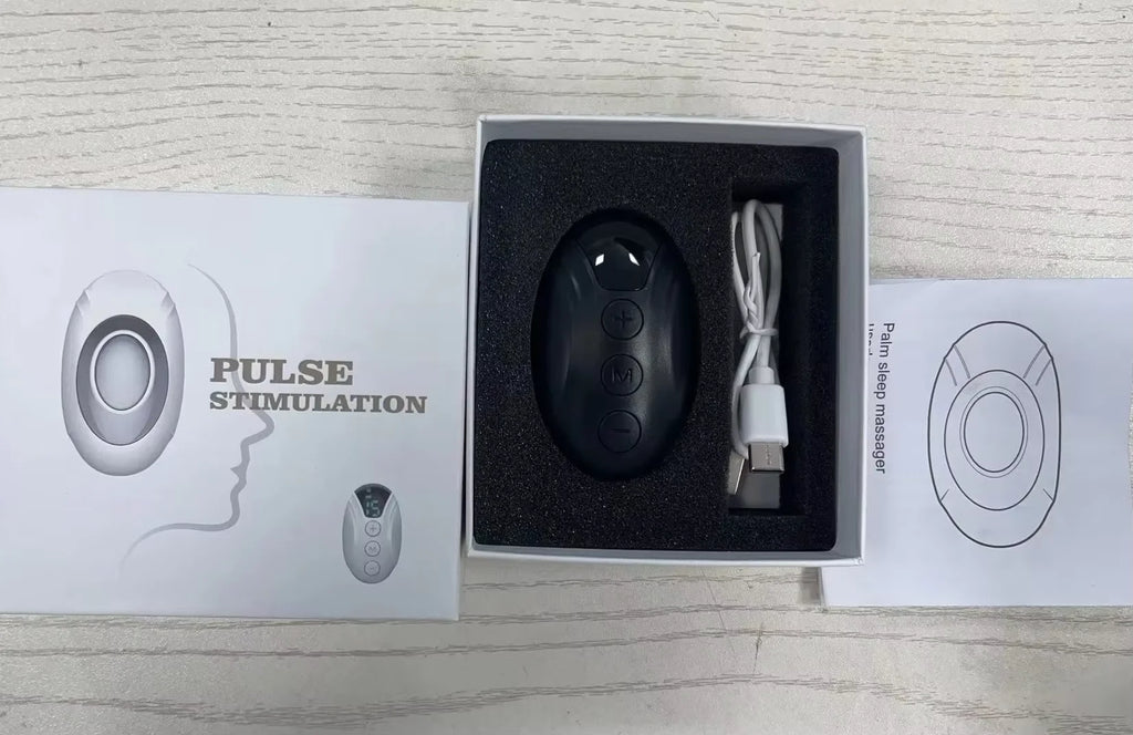 Handheld Microcurrent Sleep Aid and Stress Relief Device