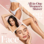 2-in-1 Waterproof Electric Bikini Trimmer and Body Shaver