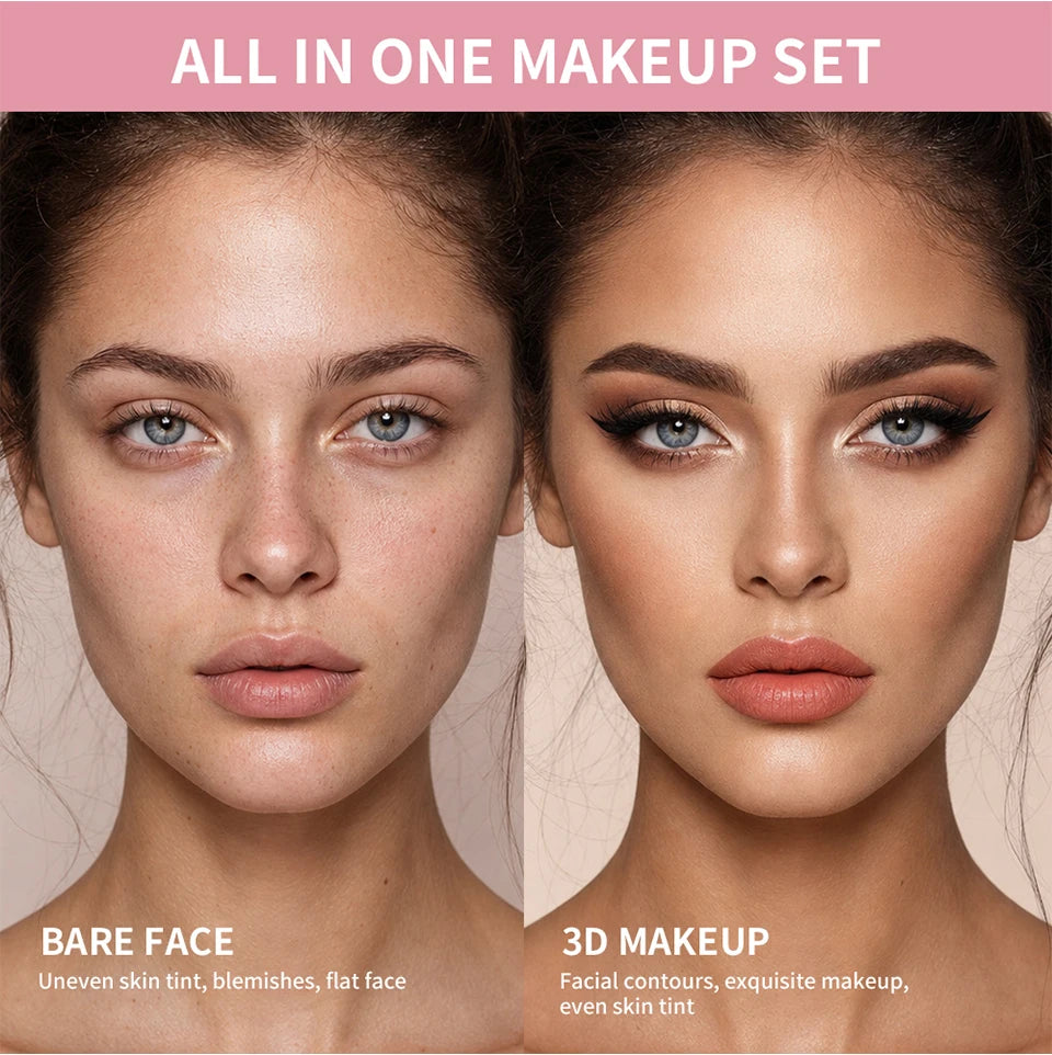 All-in-One Professional Makeup Kit for Beginners