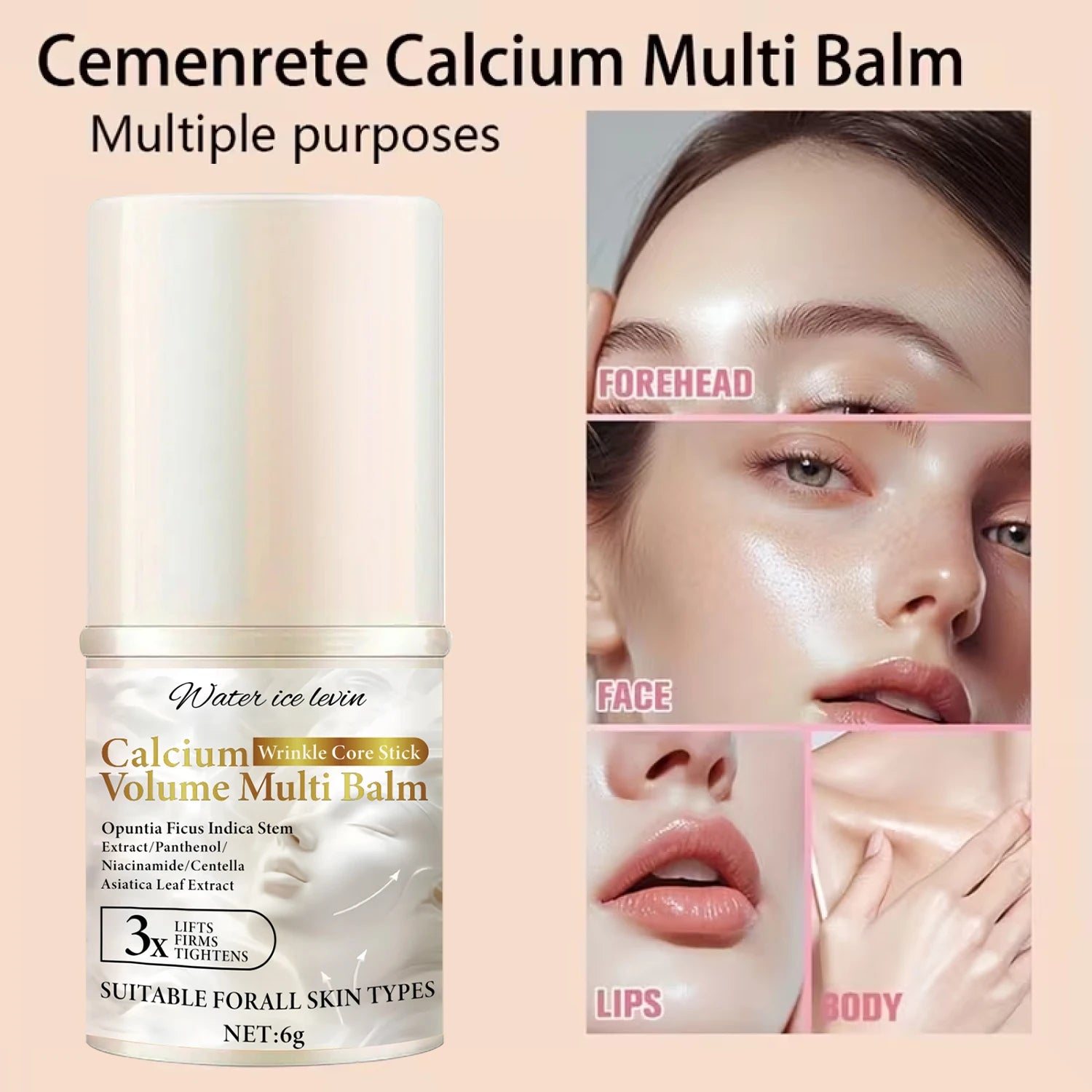 Bee Venom Multi Balm Anti Aging Facial Care Stick for Wrinkles - 5