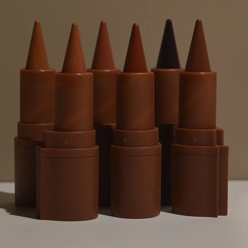 Matte Velvet Lip Liner Crayon for Long-Lasting Waterproof Makeup