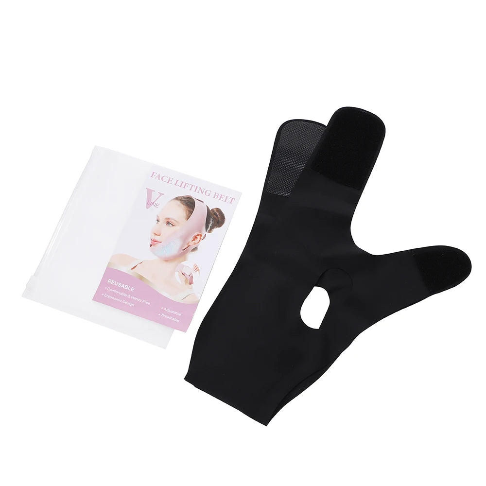 Hot and Cold Facial Compression Wrap for Chin and Jaw