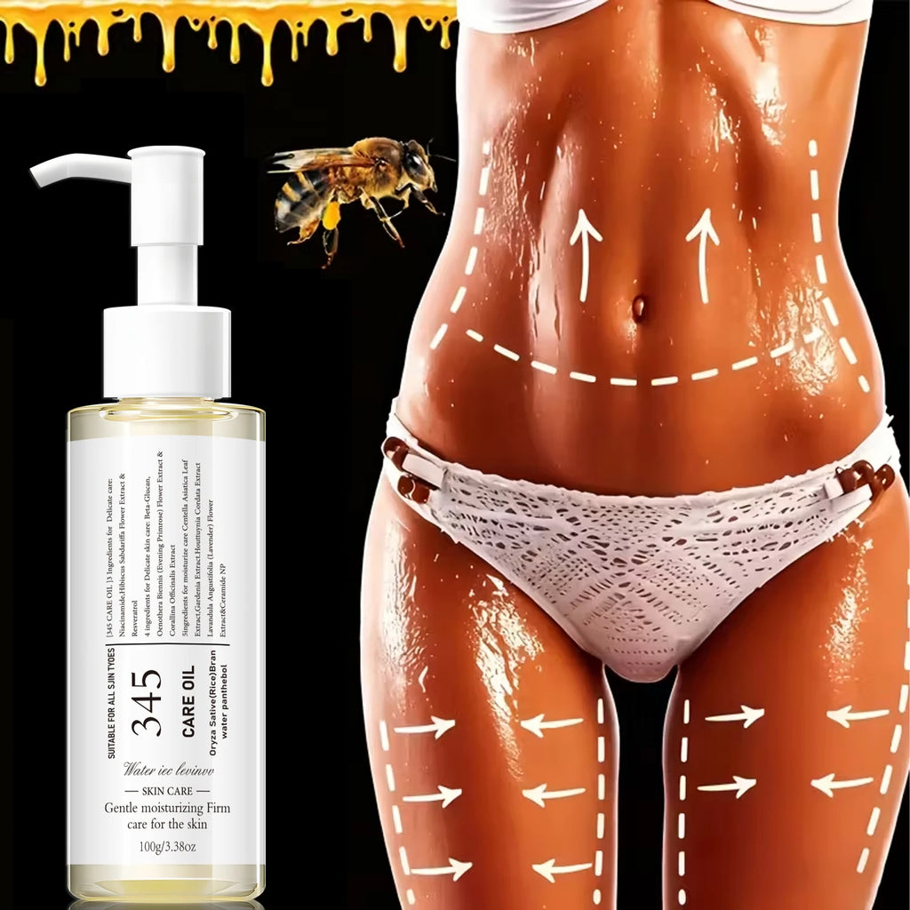 Hyaluronic Acid Body Oil Firming Moisturizer with Ceramide Rice Protein