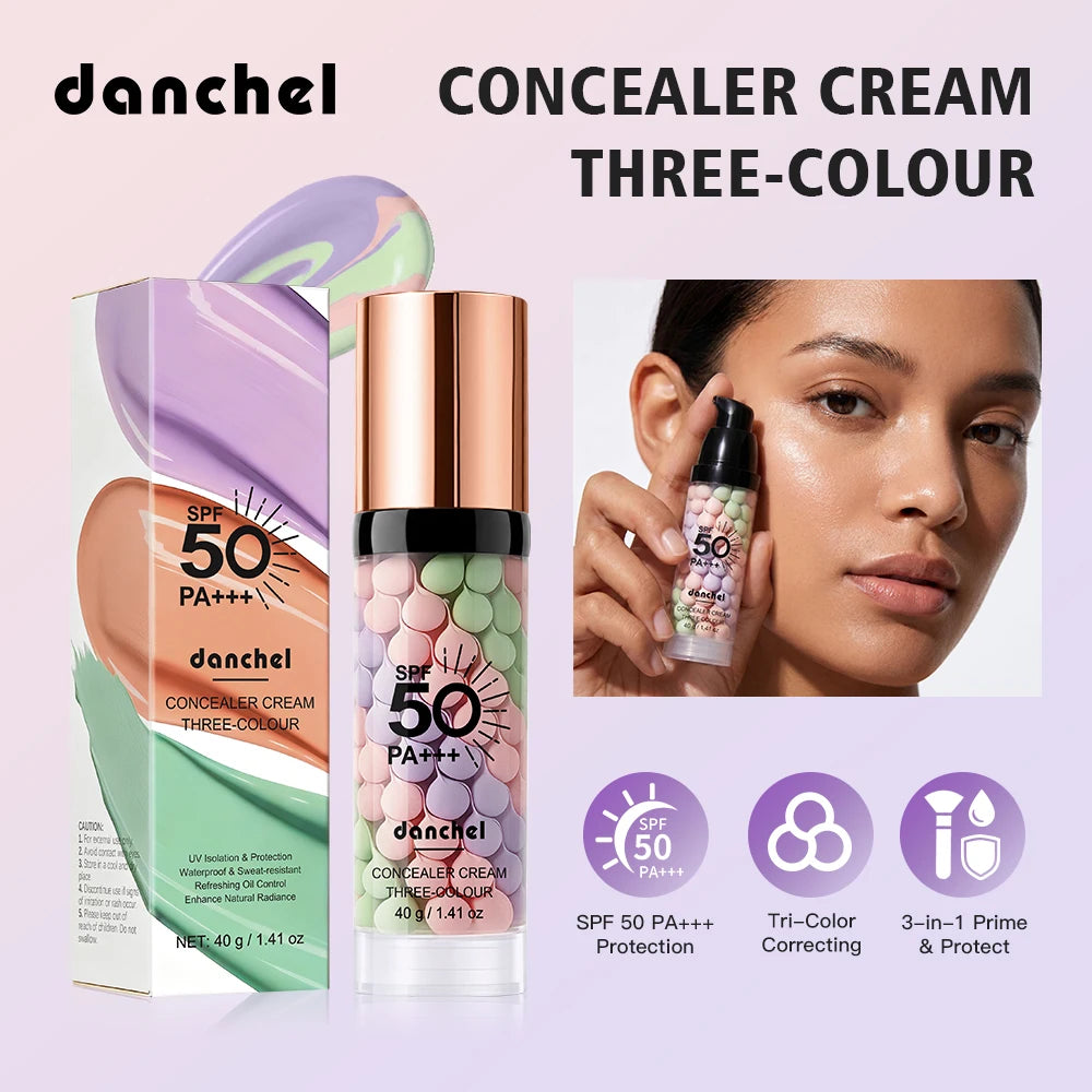 3-in-1 Color Correcting Primer and SPF 50 Sunscreen - 2