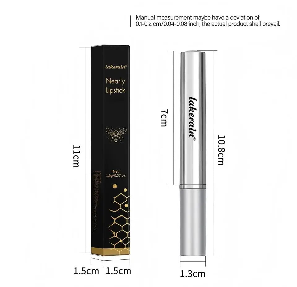 Nearly Lipstick Moisturizing Lip Balm for Natural Lip Shine