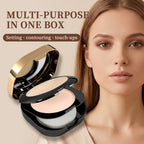 Collagen Infused Oil Control Pressed Powder for Flawless Matte Finish