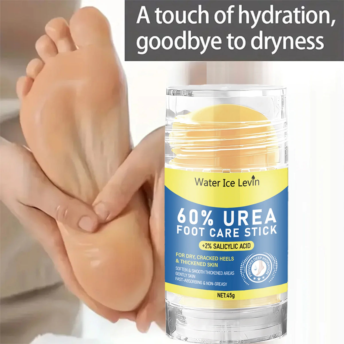 60% Urea Foot Care Stick Moisturizing Treatment for Dry Cracked Heels