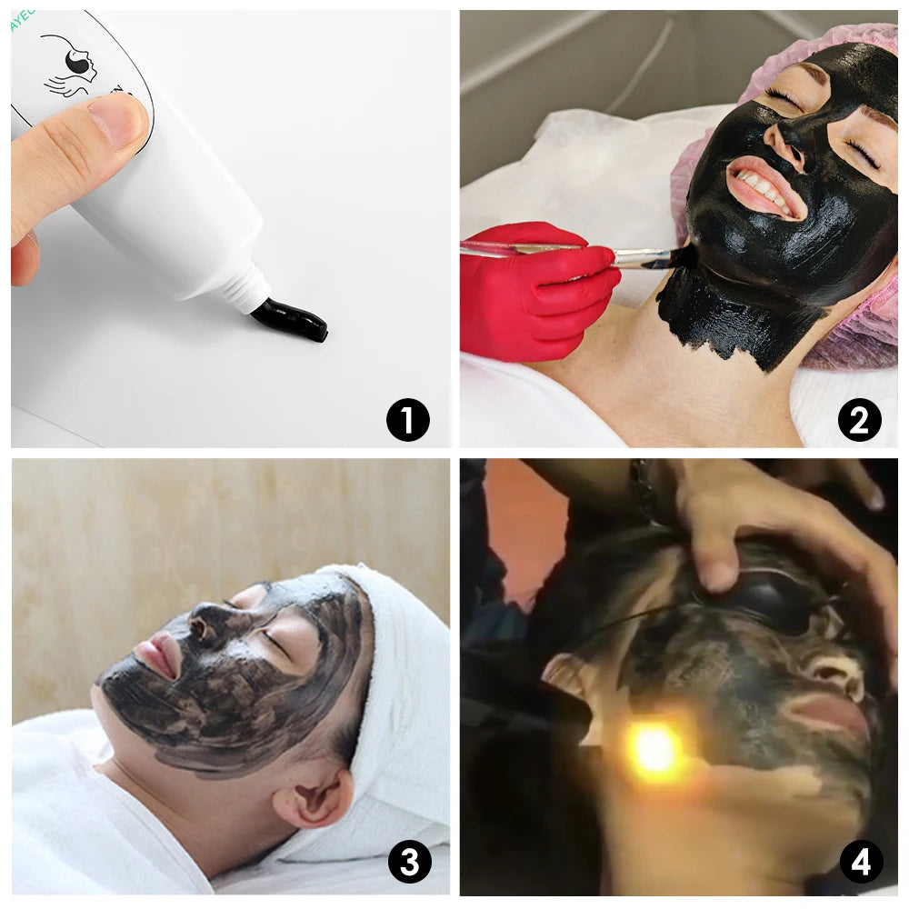Carbon Laser Facial Gel for Skin Rejuvenation and Deep Pore Cleansing
