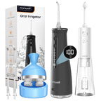 Portable Oral Irrigator and Electric Scalp Massager Set