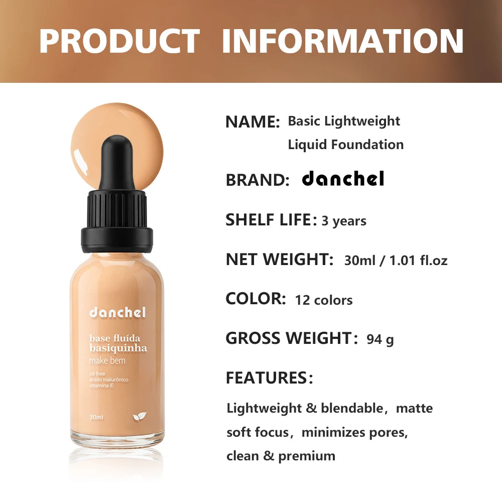 Matte Liquid Foundation for Pore Minimizing and Oil Control - 17