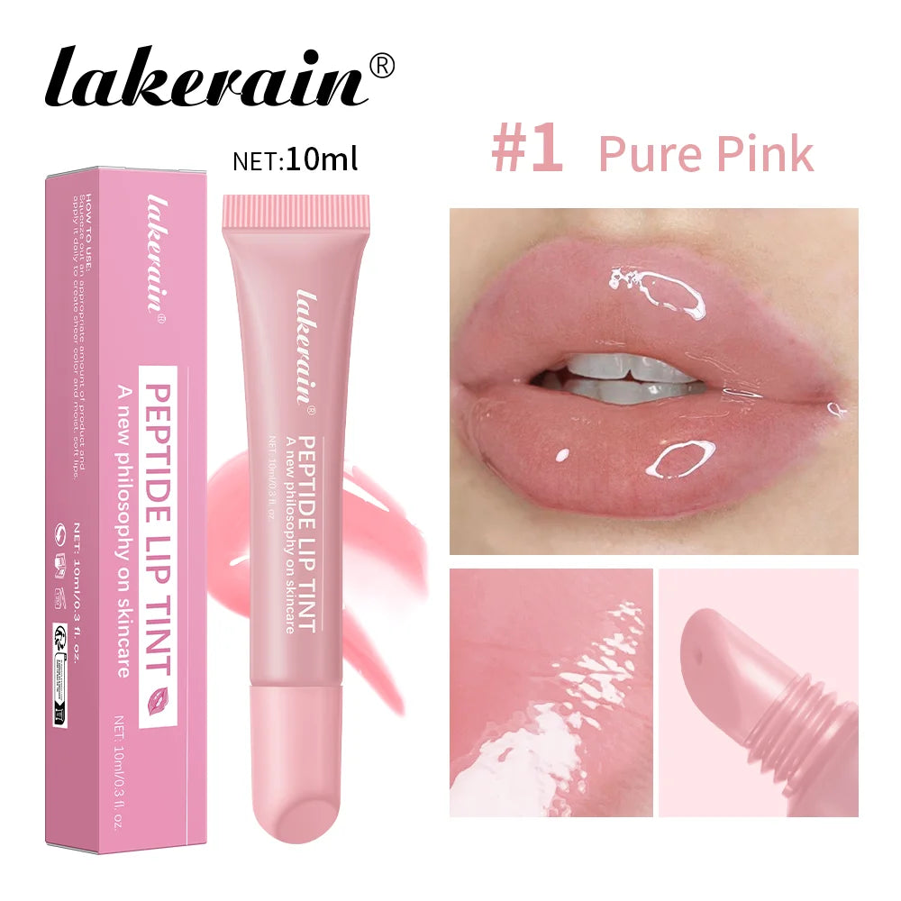 Hydrating Peptide Lip Tint for Plump Mirror Shine Lips