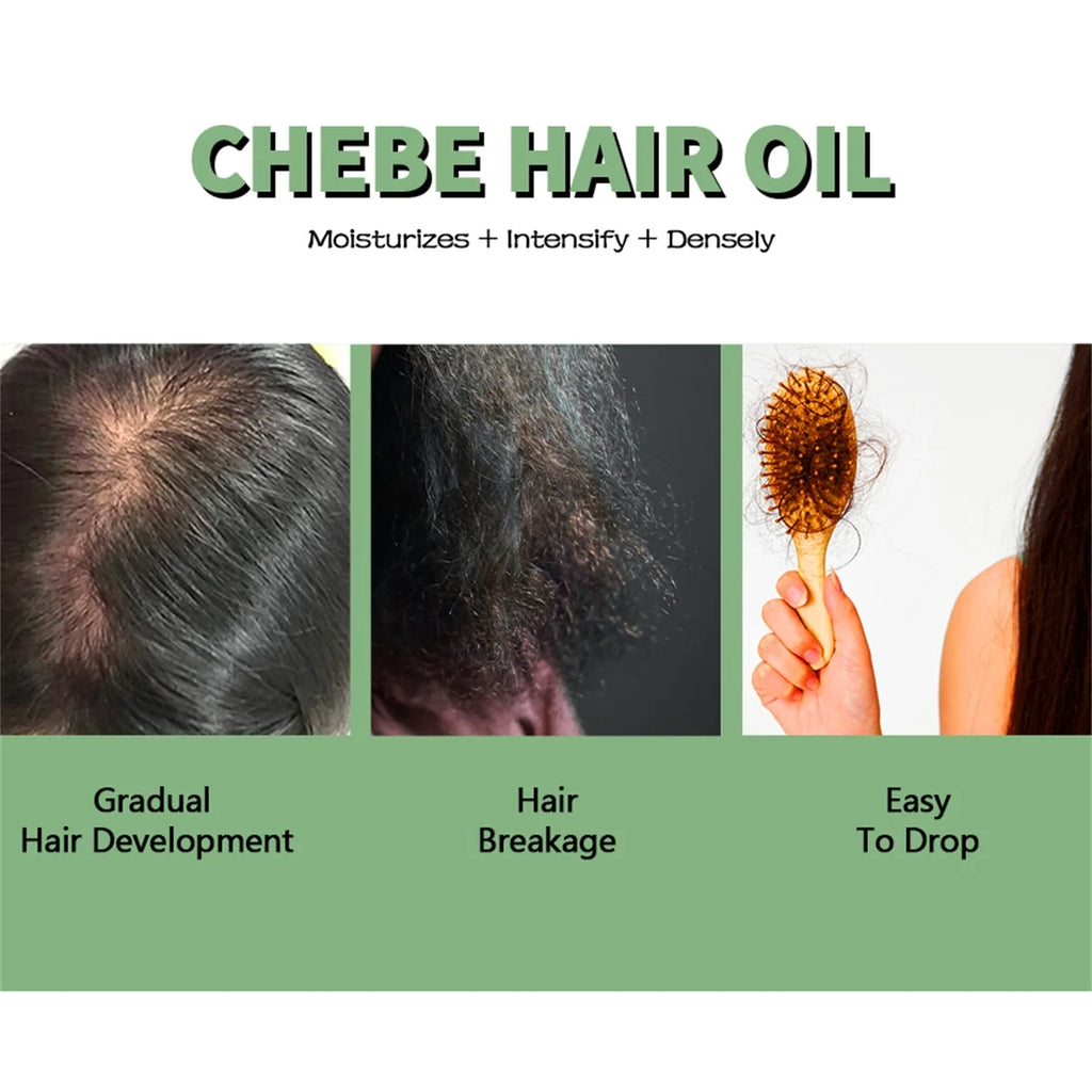 Goiple Chebe Hair Growth Set Nourishing Oil Powder and Mask Kit