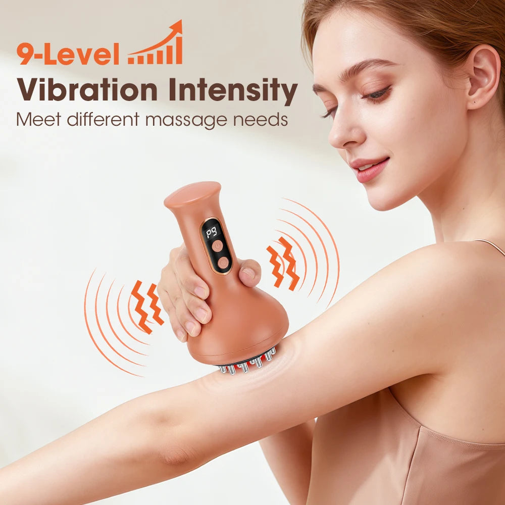 Electric Cupping and Scraping Massage Tool for Muscle Relief - 21