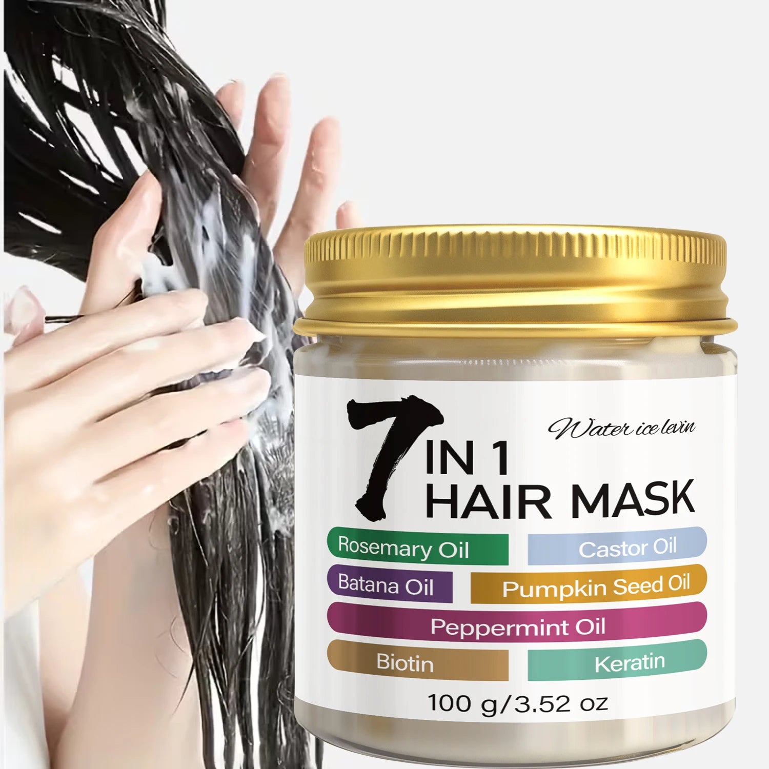 7 in 1 Rosemary Castor and Batana Oil Hair Mask Treatment 100g